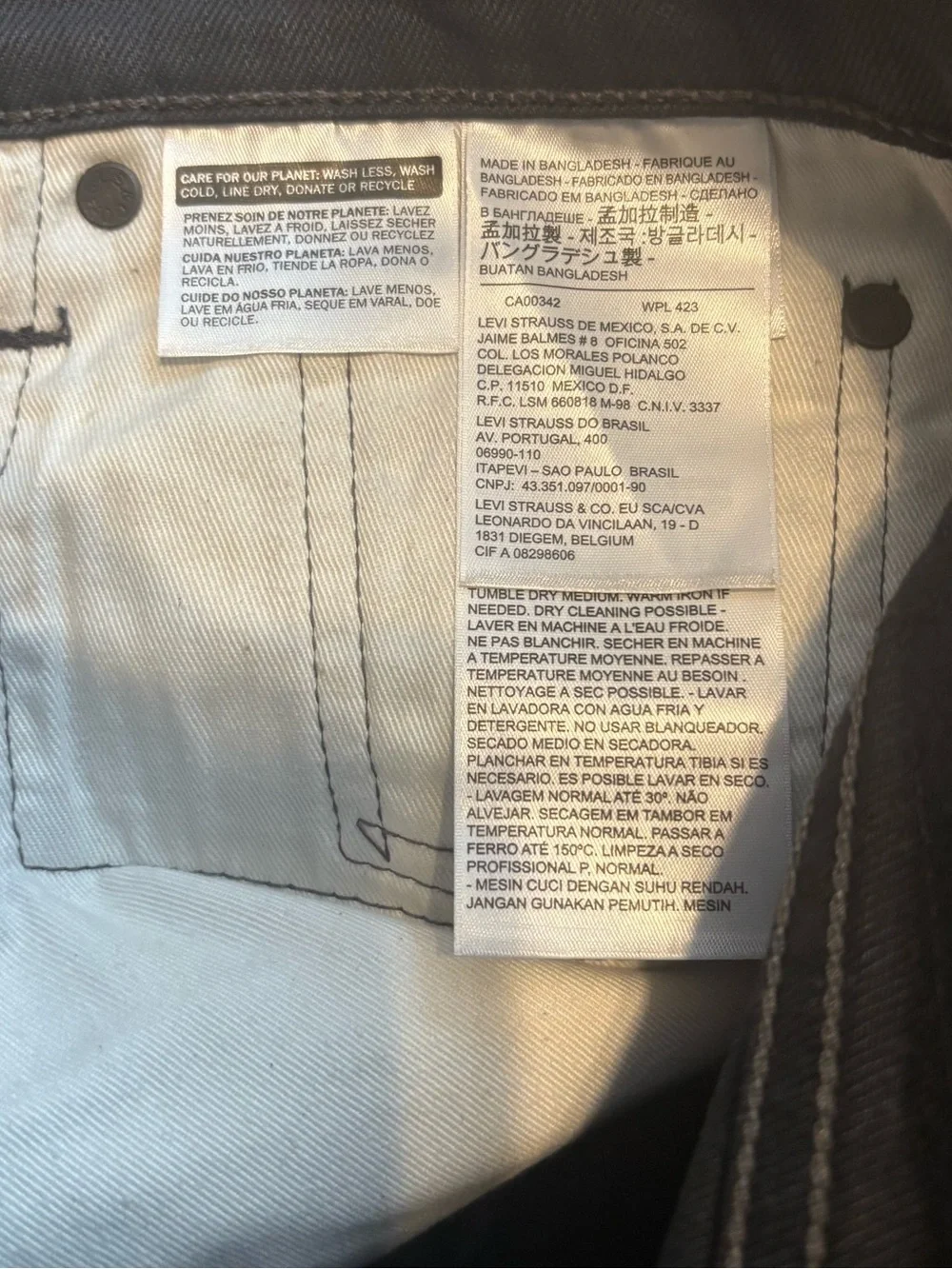 Levis nwot levi